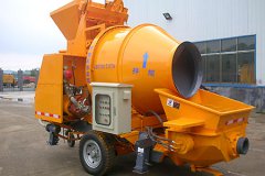 <b>Concrete Mixer with Pump</b>